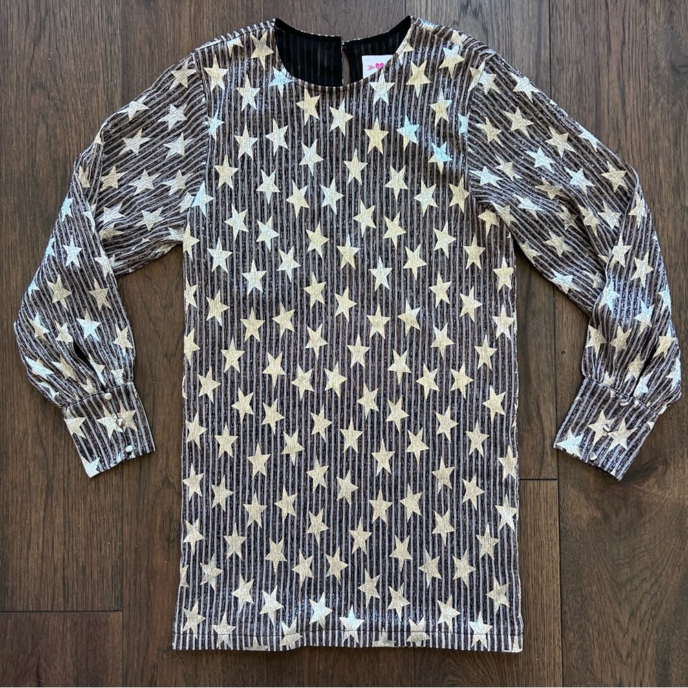 Buddy Love Star Shimmer Mini Dress
